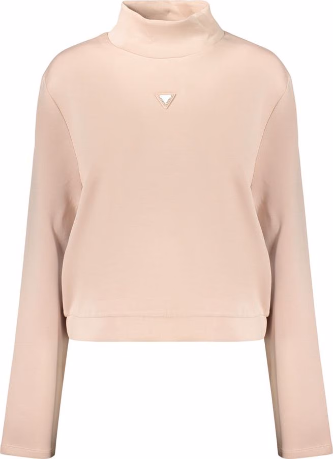 Pink Polyester Women's Sweatshirt