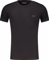 Black Cotton Mens T-Shirt 1