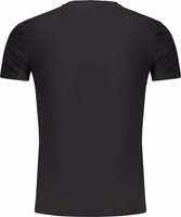 Black Cotton Mens T-Shirt 2