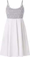 White Cotton Women Dress 1