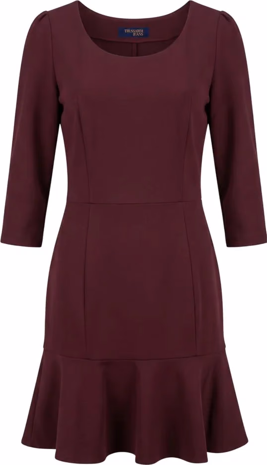 Red Viscose Women Dress