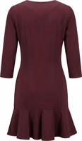 Red Viscose Women Dress 3
