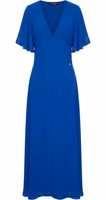 Blue Polyester Women Dress 1