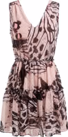 Pink Polyester Women Dress 1