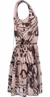Pink Polyester Women Dress 2