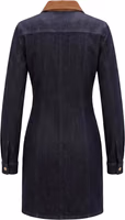 Blue Cotton Women Dress 3