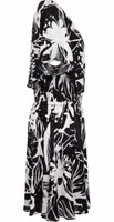 Black Polyester Women Dress 2