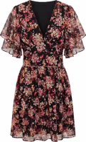Black Polyester Women Dress 1