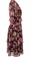 Black Polyester Women Dress 2