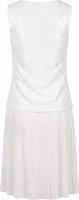 White Polyester Women Dress 3