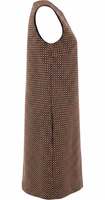Beige Polyester Women Dress 2