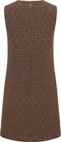 Beige Polyester Women Dress 3