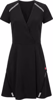 Black Polyester Women's Dress 1
