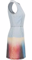 Blue Cotton Women Dress 2