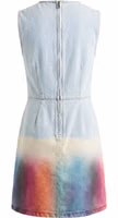 Blue Cotton Women Dress 3