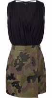 Black Cotton Women's Dress 1