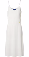 White Polyester Women Dress 1
