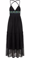 Black Cotton Women Dress 3