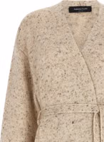 Beige Wool Cardigan 3
