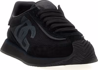 Black Calfskin Athletic Sneakers 2