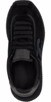 Black Calfskin Athletic Sneakers 4