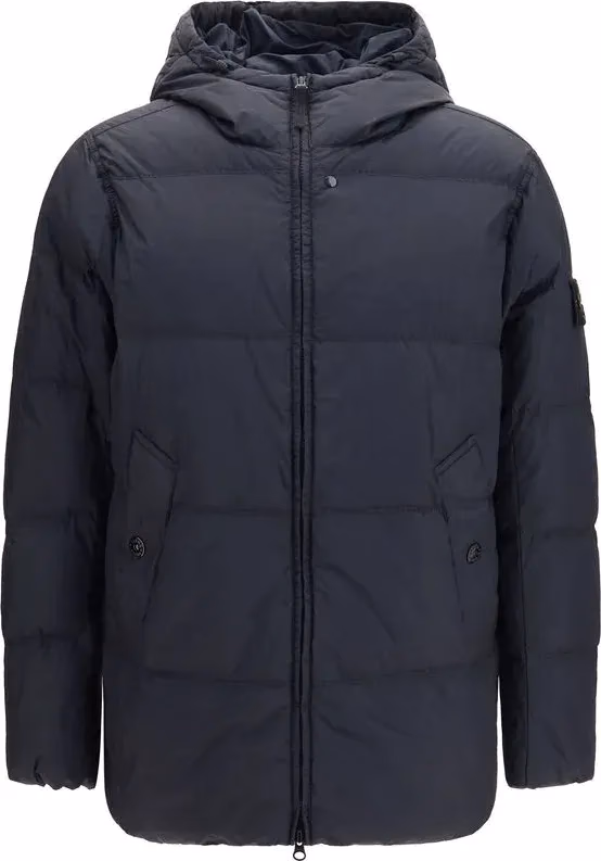 Blue Goose Down Full-Length Jacket