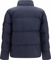 Blue Polyamide Full-Length Jacket 2