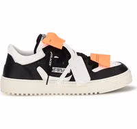 Multicolor Calf Leather Bos Taurus Low Top Sneakers 1