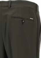Bicolor Virgin Wool Pants 4
