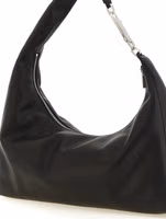 Black Calfskin Shoulder Bag 3