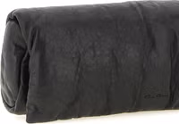 Black Lamb Leather Clutch Bag 3