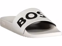 White Polyurethane Men's Slipper 2