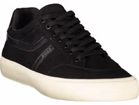 Black Polyurethane Men's Sneaker 2