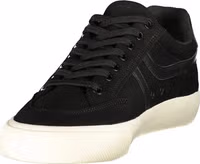 Black Polyurethane Men's Sneaker 3