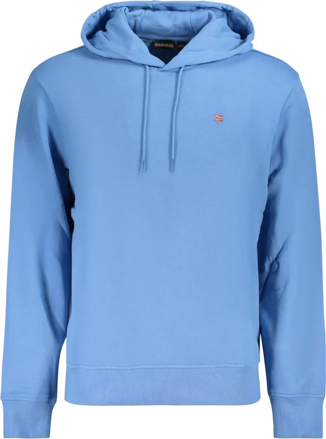 Azzurro Cotton Men's Hoodie