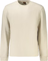 Beige Cotton Men's Shirt 1