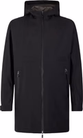 Black Polyester Coat 1