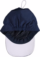 Men Navy Blue Polyester Baseball Capello Hat 1