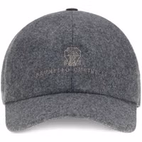Gray Wool Oves Aries Cap (Baseball Hat) 1