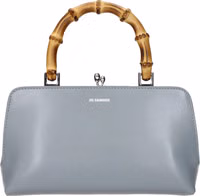 Gray Leather Handbag 1