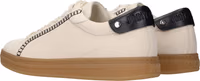 Beige Leather Sneakers 4