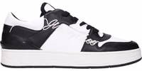 Black Leather Sneakers 1