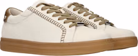Beige Leather Sneakers 2