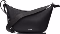 Black Leather Shoulder Bag 1