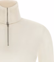 White Polyester Cardigan 3