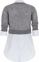 Gray Wool Blouse 2