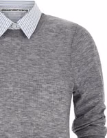 Gray Wool Blouse 3