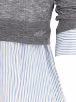 Gray Wool Blouse 5