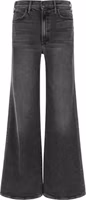 Gray Cotton Flared Jeans 1