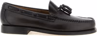 Brown Cowhide Slip-On Loafers 1